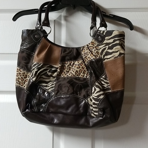 Chateau ladies mixed pattern purse - Picture 1 of 2